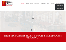 Tablet Screenshot of paulosatelier.com
